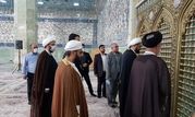 حضور مهمانان کنفرانس وحدت در حرم حضرت معصومه(س)

