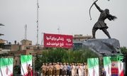 برگزاری برنامه‌های حماسی و آیینی "آرش سرباز ایران" در میدان ونک 

