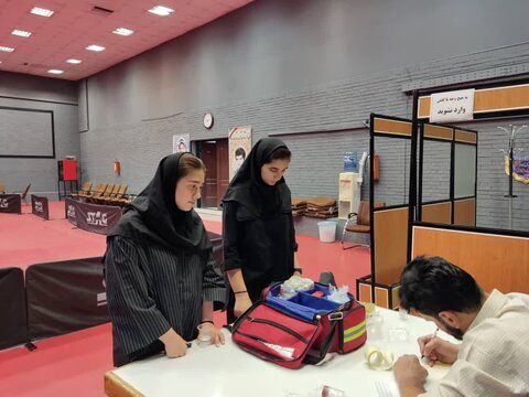 آغاز معاینات ورزشکاران اعزامی به بازی‌های اسلامی و آسیایی جوانان