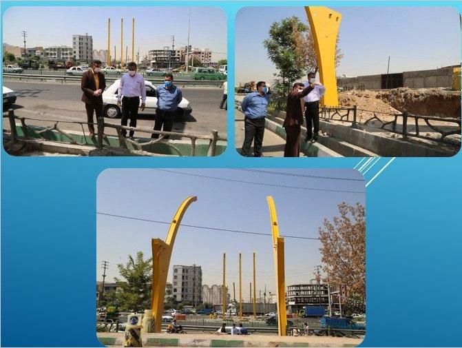 احداث عریض ترین پل موتوررو تهران در منطقه 15


