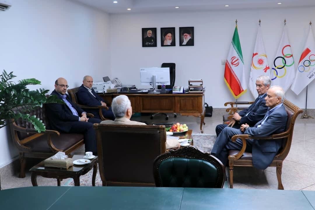 نشست علی‌نژاد با دبیران کل سابق کمیته ملی المپیک برگزار شد