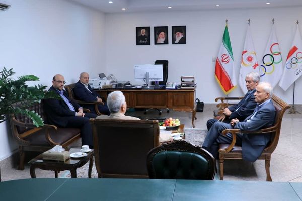 نشست علینژاد با دبیران کل سابق کمیته ملی المپیک برگزار شد