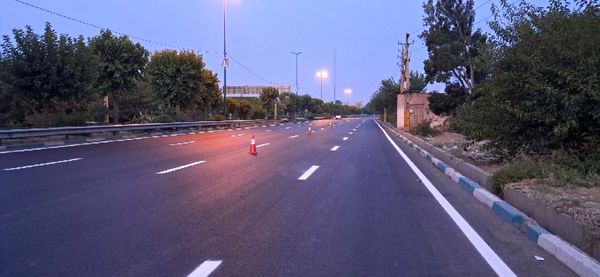 اجرای بیش از ۸۵ کیلومتر خطکشی محوری در شریانهای اصلی پایتخت