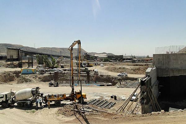 تلاش برای تکمیل آخرین پل های تقاطع غیرهمسطح ثامن

