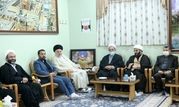 دیدار مسئولان شورای هیأت‌های مذهبی کشور با آیت‌الله شهرستانی

