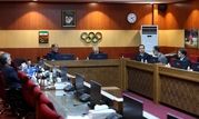 دیدار رئیس کمیته ملی المپیک باجمعی ازمدیران ارشد وزارت خارجه