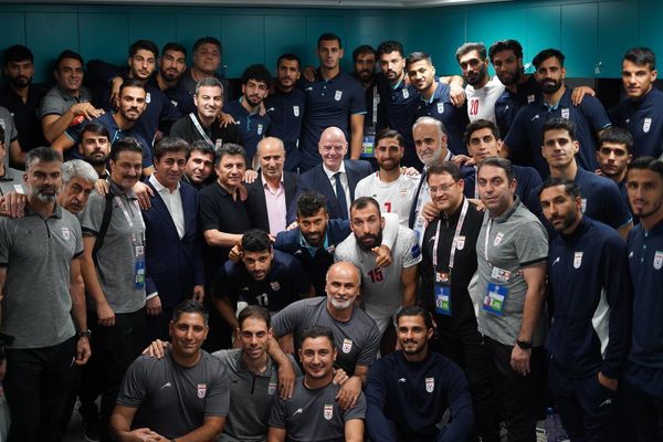 اینفانتینو: حضور تیم ملی ایران در جام جهانی را ضمانت میکنم