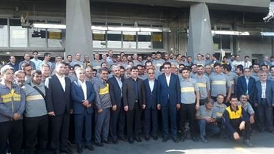 رونمایی از نوسازی ناوگان موتوری توزیعکنندگان شبکه پستی