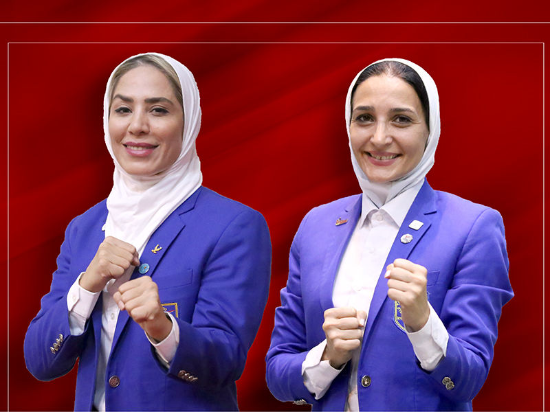 قضاوت دو داور بانوی ایرانی در مسابقات تکواندوی قهرمانی جهان