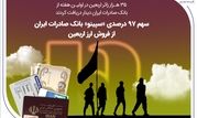 سهم 97 درصدی «سپینو» بانک صادرات ایران از فروش ارز اربعین