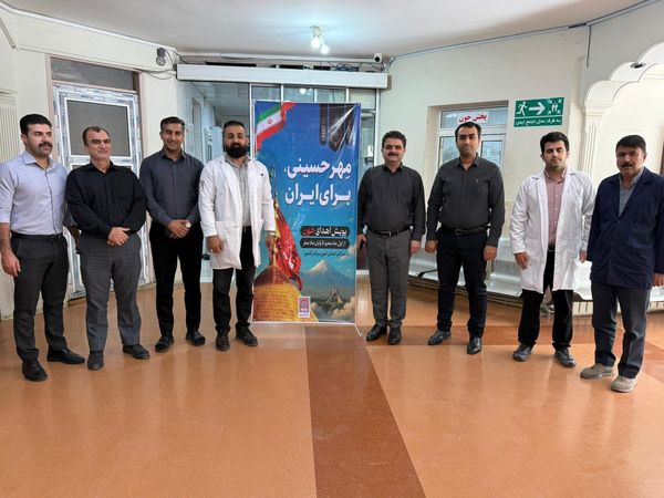  پیوستن کارکنان انتقال خون ایلام به پویش اهدای خون «مهر حسینی برای ایران»